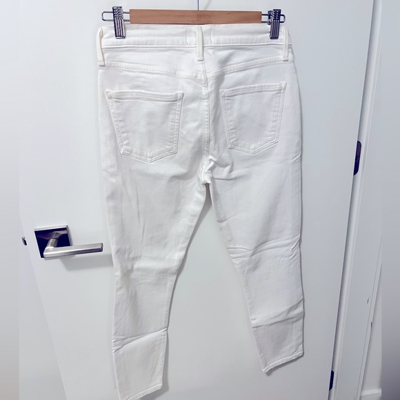 AGolde White Skinny Jeans, Size 27 - Picture 4 of 6